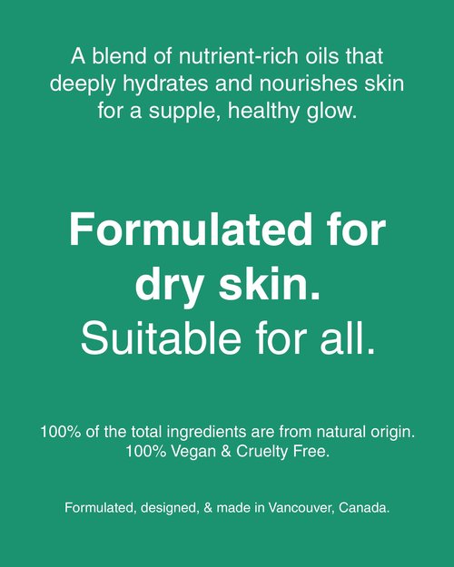 Facial Oil Blend with Rosehip Oil + Vitamin E + Primrose Oil + Grapeseed, Face Moisturizer to Prevent Wrinkles, Face Serum, 100% Natural Skin Care, Vegan, 1 fl.oz | 30ml