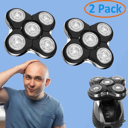 Wasailife Pro Head Shaver Replacement Blades Compatible with Remington Balder Pro Head Shaver Model XR7000,Precision Electric Shaving for Bald Men (2pack)