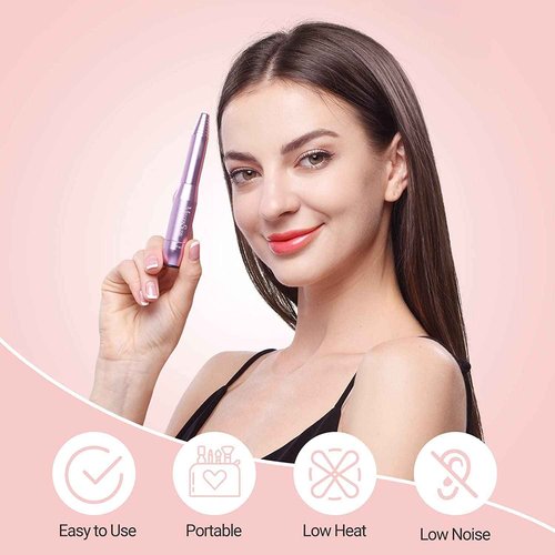 MelodySusie Portable Electric Nail Drill with 10Pcs Diamond Sanding Bit Set with 40pcs Sanding Bands