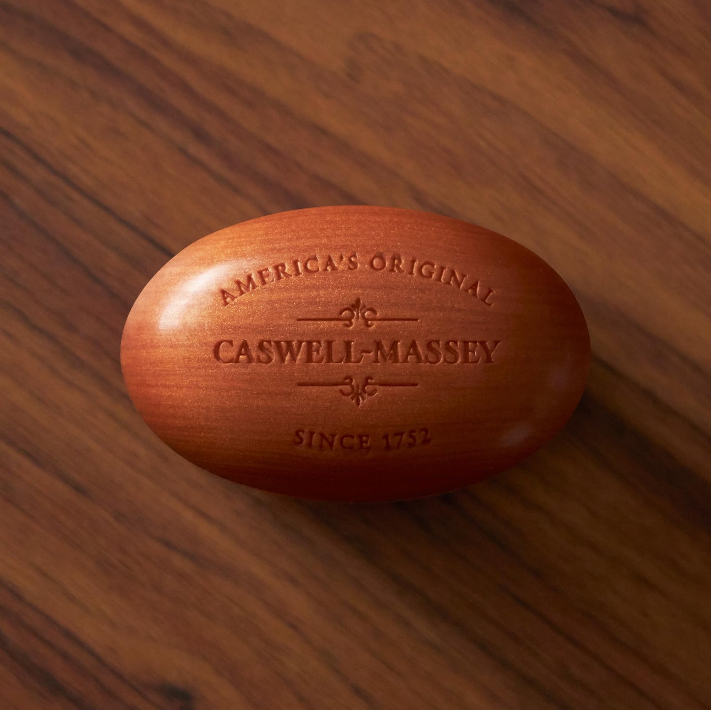 Caswell-Massey Castile Bar Soap, Mens Body Wash, Hand Soap, and Face Wash, Moisturizing Natural Body Soap for Bath or Shower, Woodgrain Sandalwood, 1 (5.8 oz) Bar