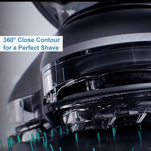SH50 Replacement Heads for Philips Norelco 5000 Series (S5xxx, AT7xx, AT8xx, PT7xx, PT8xx) - Electric Shaver Blades & Cutters Compatible with Series 5000, AquaTouch, PowerTouch Shavers 6-Pack