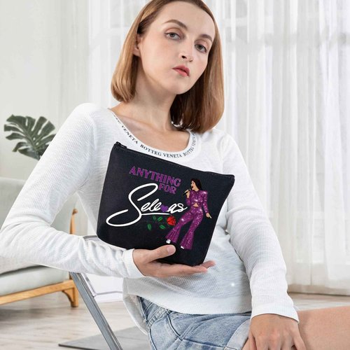BWWKTOP Music Lover Cosmetic Bag Singer Fans Gift Music Album Gifts Singer Fans Zipper Pouch Bag Singer Merandise (anything for BL)