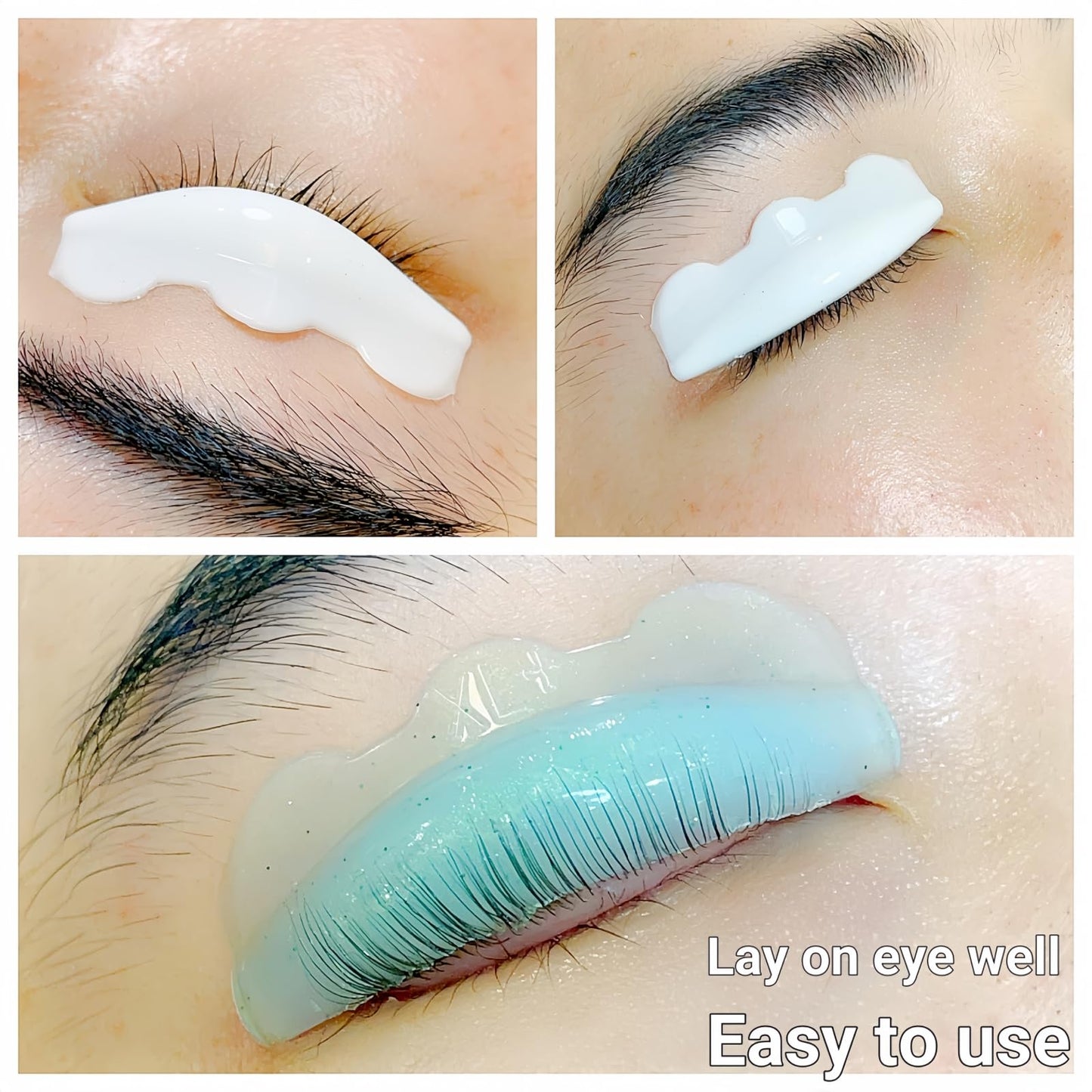 Lash Lift Ribbons Eyelash Lifting Shields Mini Lami Lamination Roller Soft Silicone Perm Rod LC Curl Perming Shield 8 Size Korean Curling Guard Lifts Eyelashes Visibly Elastic Shield For All Eyes