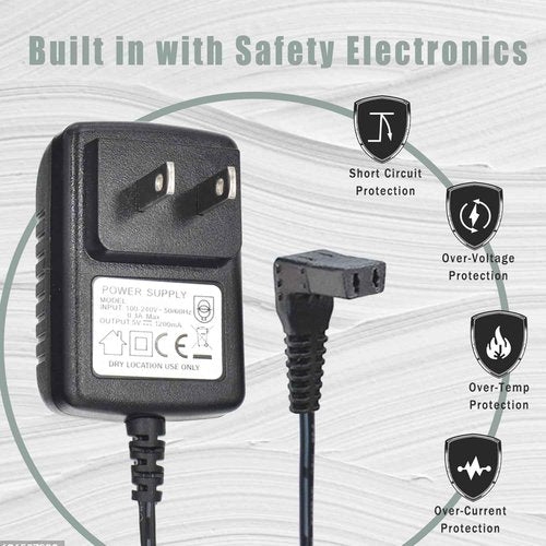 BOEEA Charger for Wahl Trimmer 9864SS, SS2L, WSS3L, 9818A, 5616L, 5701,9870, 9884L2, 9896, 9899, Fit 9864 Stainless Steel Lithium Ion 2.0+ Beard Trimmer