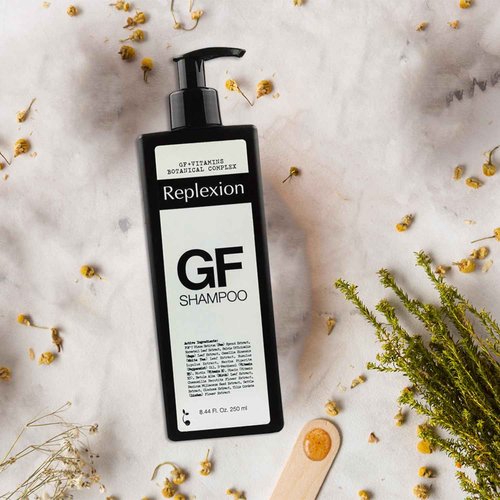 Replexion Hair Growth Shampoo - Healthy Scalp and Thicker Hair with Botanical Growth Factor - Reduce Hair Loss, and Repair Damaged Hair with Our Stem Cell Shampoo