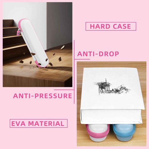 stukcaze Toothbrush Travel Case for Oral-B Pro 1000, 2000, 3000, 3500 Sonicare 4100, Hard Shell Portable Carrying Electric Toothbrush Protection Case