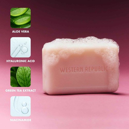 Western Republic Hyper Foaming Soap Bar | Birchwood, Eucalyptus & Alpine Sage and Tropic Rum & Nautical Sea Salt | Hydrating & Anti-Aging Ingredients | (2 Pack) | Made in USA