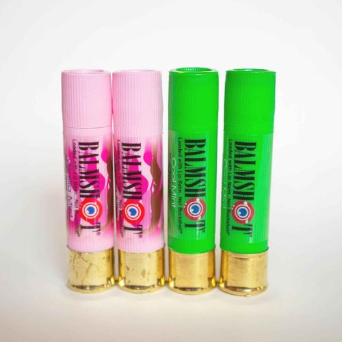 BALMSHOT Lip Balm 4 Pack (Minty Combo Variety Pack)