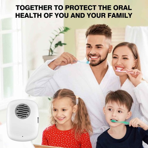 Toothbrush Covers Case and Holder with Light,Toothbrush San itizer Cover with Holder, Rechargeable Portable Toothbrush Cleaner Case, Toothbrush Box Fan with Dryer