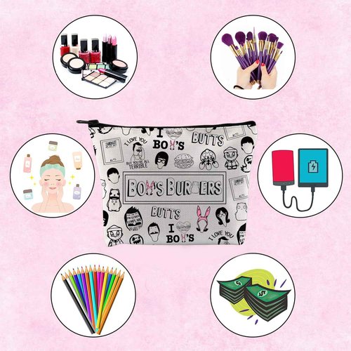TSOTMO Cartoon TV Show Merchandise Gift Family Zipper Pouch Bag Cartoon Lover Style Gift(BUTTS bag)