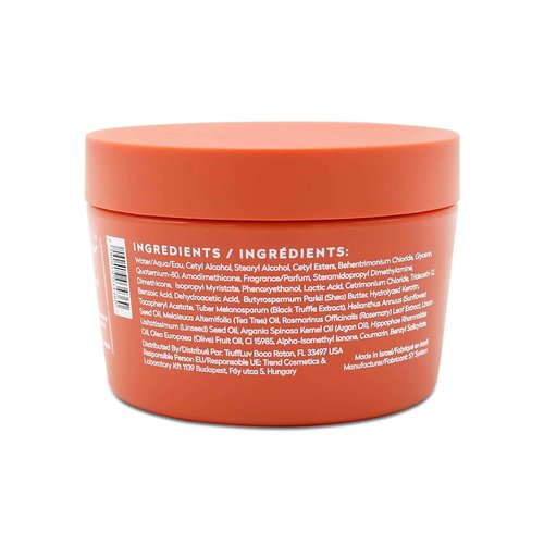 TruffLuv | Nourish Collection Argan Mask, Infused with Black Truffle Extract, Revitalizing & Restoring Hair Mask, Deeply Conditions & Repairs Dry Damaged Hair, Paraben Free, Sulfate Free, 8.45 Fl Oz