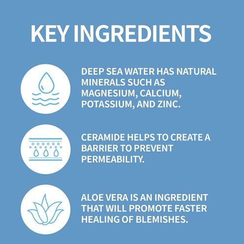 THE SKIN HOUSE Marine Active Serum 1.69 fl.oz Deep Hydration, Moisturizing | Ceramide, Hyaluronic Acid, Algae, Pearl | Korean Skin Care, 50ml