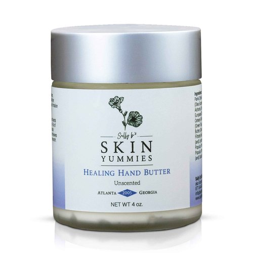 Sally B’s Lavender Hand Cream – Hydrating & Nourishing Formula for Dry Skin – Shea Butter, Jojoba & Olive Oil – EWG Verified – 4 oz