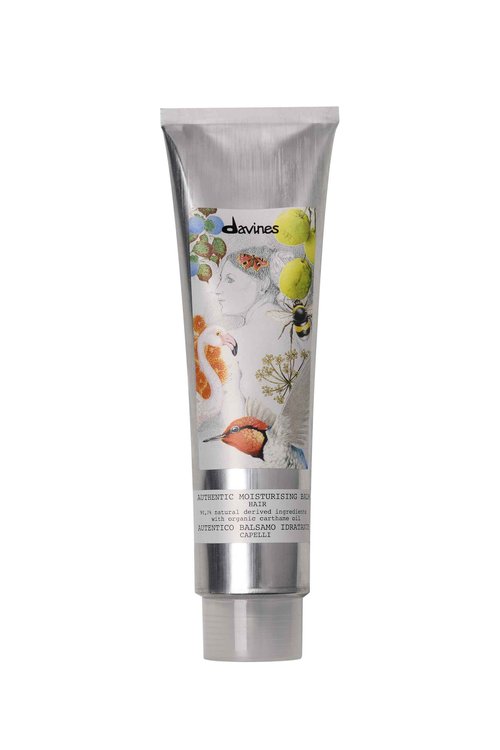 Davines Authentic Moisturizing Balm, Hydrating And Softening Action For Face, Body And Hair, Paraben Free Gentle Makeup Remover, 5.07 Fl.Oz.