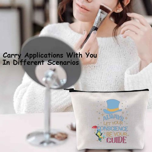 TSOTMO Fairy Tale Merchandise Makeup Bag Zipper Pouch Fairy Tale Travel Bag for Fans (YOUR GUIDE)