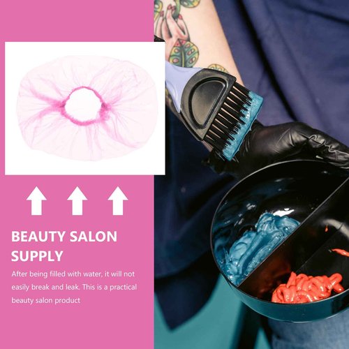 Baluue SPA Disposable Liners 300pcs Wash Basin Liners Elastic Mouth Foot Tub Liner PE Pedicure SPA Bags for Foot Face Hand Care in Salon Hotel Home, SPA Basin Diameter within 9.84"