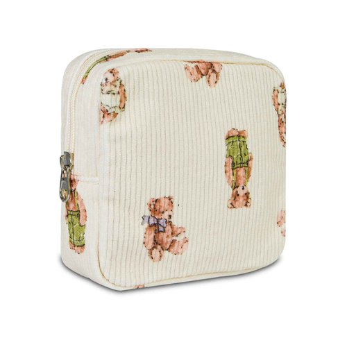 AMZMA Small Pouches for Purse Cute Mini Cosmetic Bag with Zipper Aesthetic Corduroy Makeup Bags Toiletry Bag