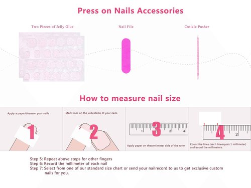 LOVFUL Press on Nails Light in Heart | Handmade with Full Covered Crystals | Reusable Fake Nails | Coffin Mid length 1.7 in | H24-M