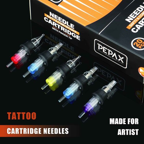 Tattoo Cartridge Needles - 80Pcs Tattoo Needles 1205CM 1207CM 1209CM 1211CM Curved Magnum (12CM Mixed)