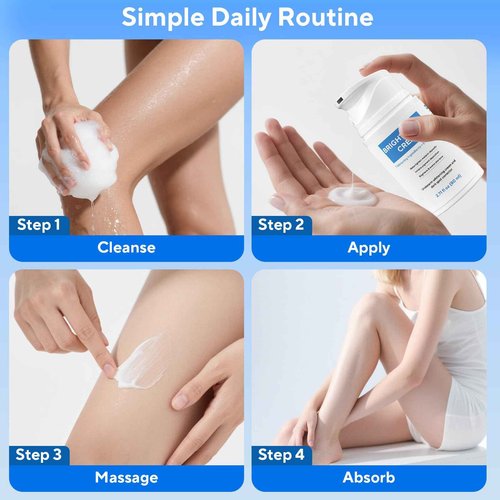 Skin Bleaching Cream, Dark Spot Remover for Body and Face, 2.71 fl oz Skin Lightening Whitening Cream with Vitamin C for Intimate Parts, Armpit, Inner Thigh, Dark Elbows and Knees, Bikini Areas