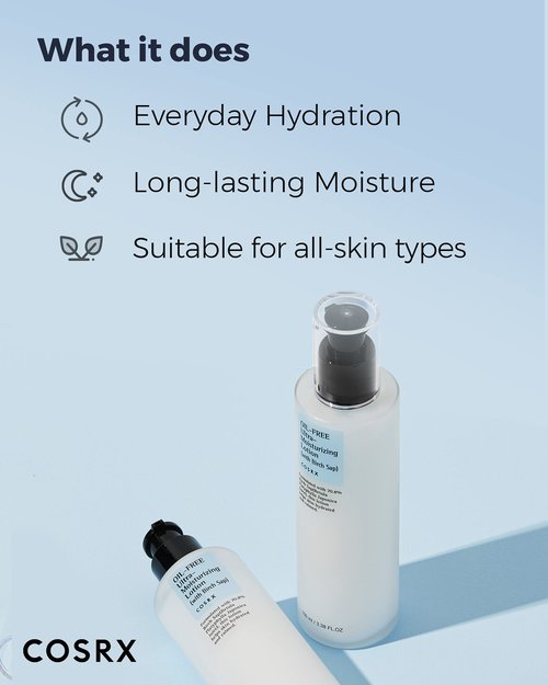 COSRX Oil-Free Revitalizing Duo - Oil Free Lotion with Birch Sap + Retinol 0.3% Cream