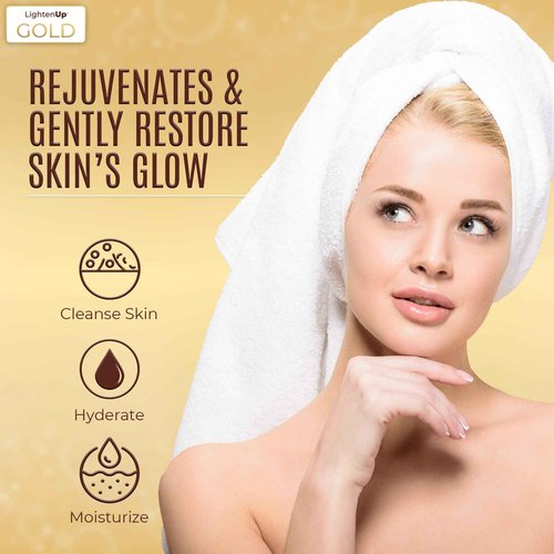 OMIC Lighten-Up LightenUp Anti-Aging Cleansing Bar Soap 200g - Anti-oxidant Properties, with Shea Butter and Argan Oil (Pack of 2)