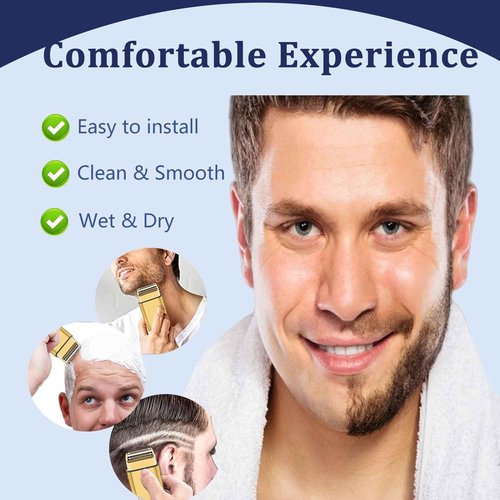 Professional Shaver Replacement Foil and Cutters Compatible with BaBylissPRO Barberology FXFS2 Shaver (3Pack)