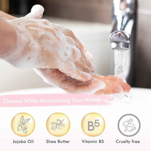 ROMIIE ZOI Liquid Hand Soap Refills Gift Set – Champagne – 3 x 26Fl Oz Bottles – Plant-Based, Non-Toxic, Gentle & Moisturizing Formula with Essential Oils – for Bathroom, Kitchen & Holiday Gifting