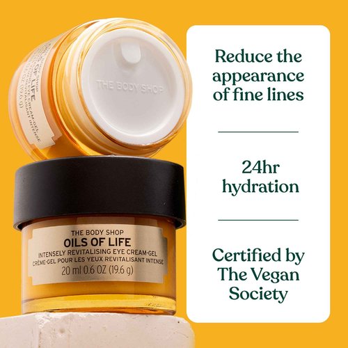 The Body Shop Oils of Life Intensely Revitalising Eye Cream Gel, 0.69 oz. (I0098932)