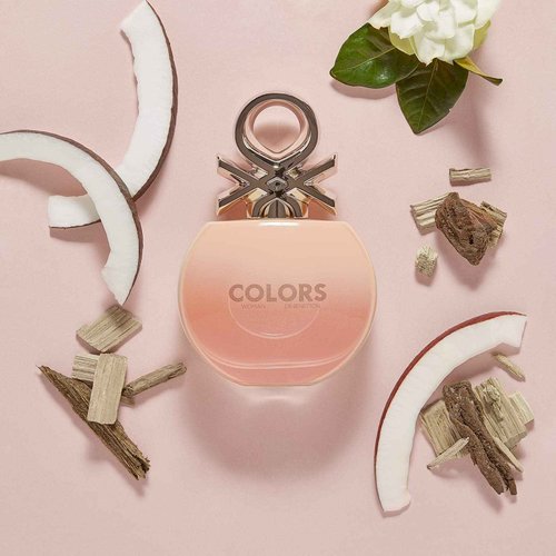 Colors DE Benetton Women Rose by Benetton, EDT Spray 2.7 OZ