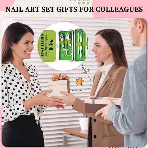Gisafai 12 Set Employee Appreciation Inspirational Gift Set for Women Thank You Inspirational Manicure Nail Clipper Bulk for Employees Teachers Office Coworkers Nurse