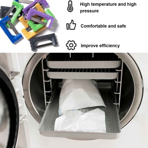 HARMONYDENT Dental IPR Strip System Orthodontic Adjacent Surface Unglazing Strip Aesthetic Repair System Strip Pack of 10 (Deep)
