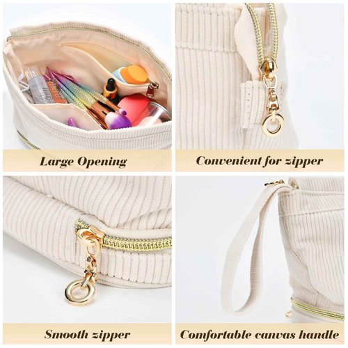 Travel Make up Bag Double Layer Cosmetic Bag Gift for Women Preppy Stuff Bag for Her Mom Girlfriend Wife Teacher 12 13 14 15 16 Years Old Teen Girl Gifts Trendy Bag