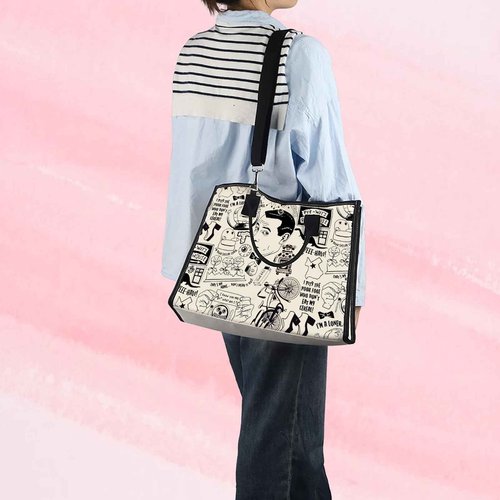 MNIGIU P-ee Herman Playhouse Tote Bag P-ee Herman Fan Gift P-ee Herman Merchandise (PlayTB)
