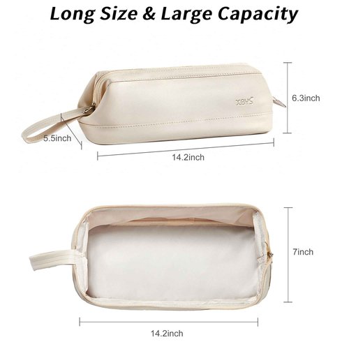 Linpr Travel Storage Bag for Dyson Airwrap/Shark Flexstyle Complete Styler and Attachments, Portable Handheld Travel Case, Waterproof Hair Dryer Carrying Case, Organizer Bag with Large Opening (White)