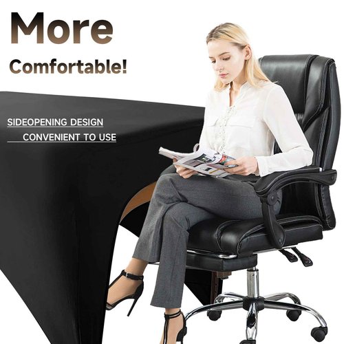 Elastic Lash Bed Cover Black Massage Table Cover Made of 90% Polyester and 10% Spandex, Spa Sheet Set for Lash Extension Bed or Massage Table