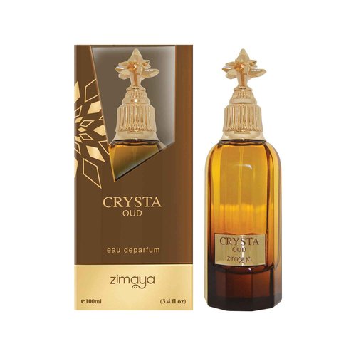 zimaya Crysta Oud Unisex Eau De Parfum, 3.4 Fl. Oz