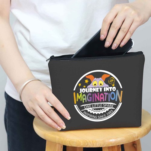 MNIGIU Purple Dragon Bag with Fan Gift; Journey into Imagination