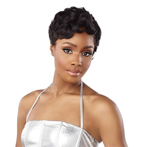 Sensationnel Shear Muse Lace Wig - Tanya Deep Laceparting Hand Tied Ready to Wear Synthetic Prestyled Units (BEIGEBLONDE)