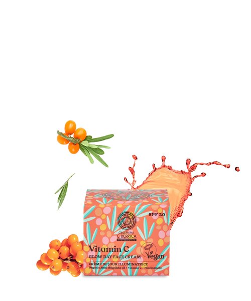 NATURA SIBERICA C Berrica Glow Day Face Cream SPF 20, 50 ML