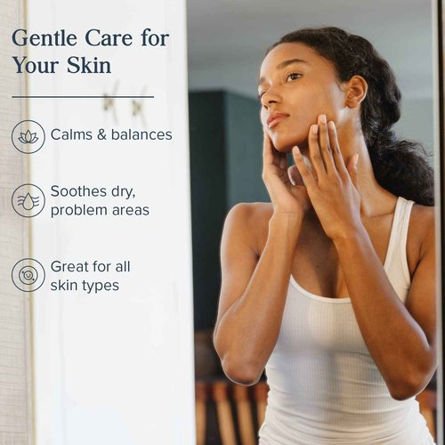 HERITAGE STORE Colloidal Silver Soothing Skin Salve with Aloe Vera, Lavender Water, Honey, Baking Soda & More, Nourishes & Calms Dry, Problem Areas of the Skin, 2oz