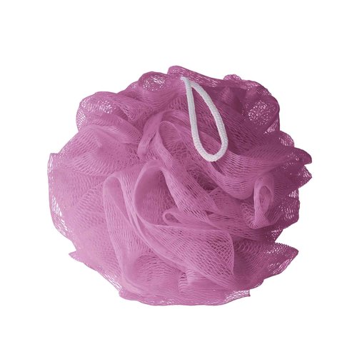 Bliss Exfoliating Shower Pouf Sponges, Colorful Loofah Body Sponges for Bath and Shower - 4 Pack
