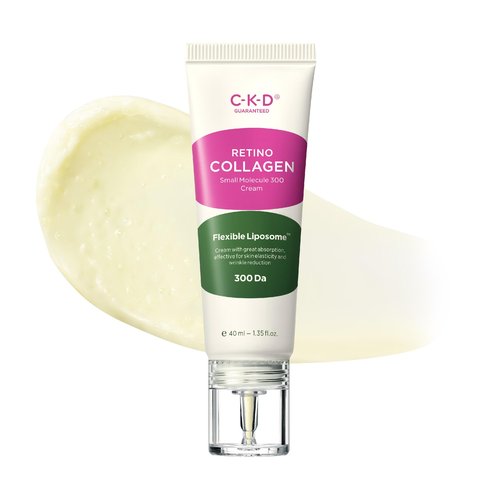 CKD Retino Collagen Firming Face Cream - Hydrolyzed Collagen & Retinol Moisturizer for Collagen Boosting, Improving Elasticity and Deep Hydration. Korean skincare. 1.35 fl oz