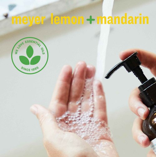 Everyone Liquid Hand Soap Refill, 32 Ounce (Pack of 2), Meyer Lemon and Mandarin, Plant-Based Cleanser with Pure Essential Oils