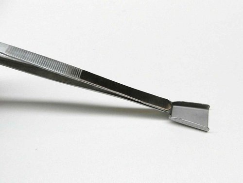 Diamond Tweezer with Scoop For Stones Bead Work Gemologist Tweezers Shovel End By JTS