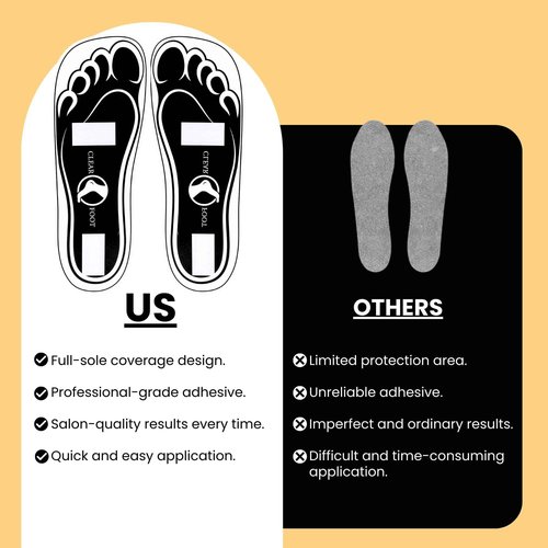 150Pairs(300Feets) Disposable Stick Spray Tanning Feet Pads Perfect for preventing spray tan solution,Deluxe & Hygienic Spray Tan Feet Pads-Ideal for Salons and Spas or Home,Easy to Apply