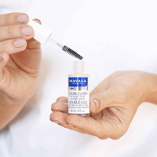Mavala Double Lash Nutritive Eyelash Serum for the Appearance of Longer Lashes, Natural Looking, Denser Lashes + Eyebrows, 0.3 Ounce Bottle (1 Pack)