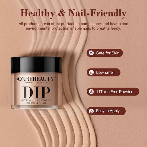 AZUREBEAUTY 29 Pcs Dip Powder Nail Kit Starter, 20 Colors Summer Pastel Pink Red Orange Glitter Acrylic Dipping Powder Liquid Set with Base&Top Coat Activator French Nail Art Manicure DIY Salon Gifts