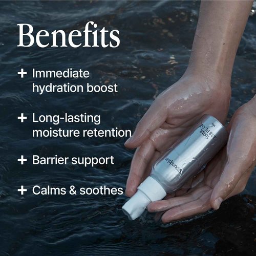 groundplan SOS Witch Rescue Mist - 80% Witch Hazel Toner with Cica for Redness Relief, Calming Silver Spray for Sensitive Skin, Korean Skin Care (3.38fl oz)