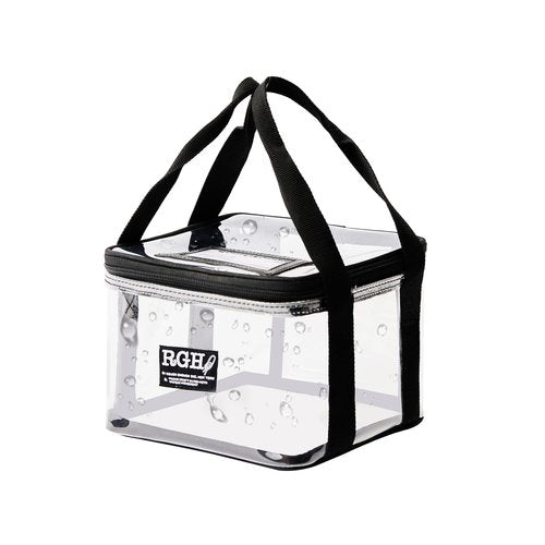 Rough Enough Clear Cosmetic Bag Large Makeup Pouch for Purse Toiletry Organizer for Travel Women with Ykk Zipper Sturdy Handle Water Resistant